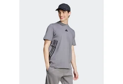 adidas Sportswear T-Shirt FI 3S REG T Hellgrau/Grau/Dunkelgrau