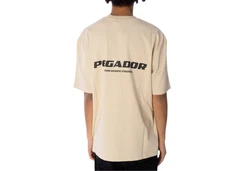 Pegador T-Shirt PGDR Colne Logo Oversized Tee Wüstensand
