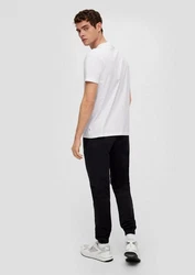 QS T-Shirt Basic im 3er Pack Dunkelblau/Blau/Weiß