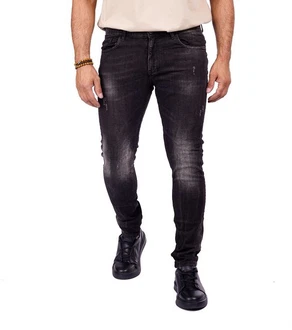 Denim Distriqt Skinny-fit-Jeans Herren SLIM FIT Jeans im Used-Look mit Stretch Denim Distriqt Skinny-fit-Jeans Herren SLIM FIT Jeans im Used-Look mit Stretch