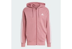 adidas Kapuzenjacke Essentials 3-Streifen Rosa/Rot