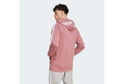 adidas Kapuzenjacke Essentials 3-Streifen Rosa/Rot