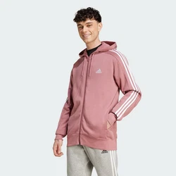 adidas Kapuzenjacke Essentials 3-Streifen Rosa/Rot