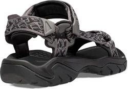 Teva Terra Fi 5 Universal Trekkingsandale Grau/Dunkelgrau/Gelb/Grün