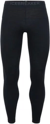 Icebreaker Funktionsunterhose 200 Oasis Leggings Schwarz/Dunkelblau/Blau