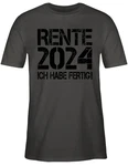 Shirtracer T-Shirt Rente schwarz