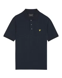 Poloshirt Basic Herren, Pique Baumwolle