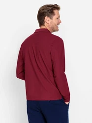 Witt Langarm-Poloshirt CATAMARAN Dunkelrot/Bordeaux