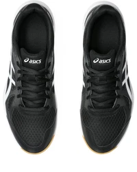 Asics UPCOURT 6 Hallenschuh Schwarz/Weiß/Hellgrau