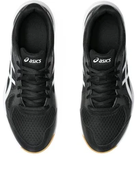 Asics UPCOURT 6 Hallenschuh Schwarz/Weiß/Hellgrau