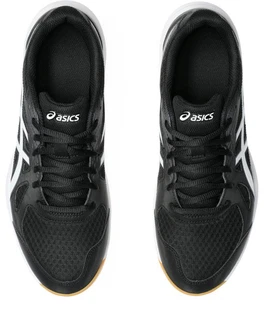 Asics UPCOURT 6 Hallenschuh Schwarz/Weiß/Hellgrau