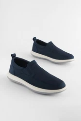 Next Comfort Schlupfschuhe Slipper Blau/Dunkelblau