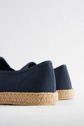 Next Netz-Espadrilles Espadrille Dunkelblau/Blau/Hellblau