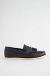 Next Loafer mit Prägung und Quaste Schwarz/Dunkelblau/Hellblau/Blau