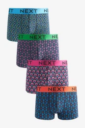 Hipster Gemusterte Hipster-Slips im 4-Pack (4-St)
