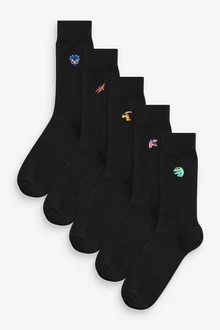 Next Socken mit Stickerei
