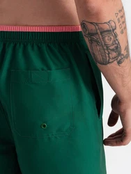 OMBRE Badehose Herren Badeshorts Türkis/Grün/Dunkelgrün