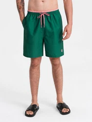 OMBRE Badehose Herren Badeshorts Türkis/Grün/Dunkelgrün