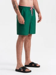 OMBRE Badehose Herren Badeshorts Türkis/Grün/Dunkelgrün