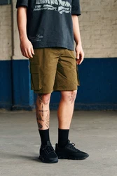 Next Badeshorts im Utility-Look (1-St) Khaki/Dunkelgrün/Grün