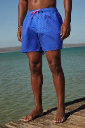 Next Badeshorts mit Print Lila/Blau/Rosa