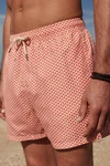 Next Badeshorts mit Print Rot/Rosa
