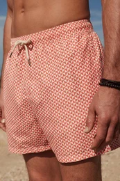 Badeshorts Badeshorts mit Print (1-St)
