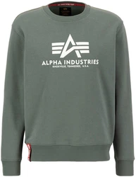 Alpha Industries Sweatshirt Basic Sweater khaki/naturwei