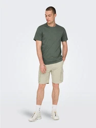 Only & Sons T-Shirt 'Max' dunkelgrün