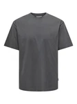ONLY & SONS T-Shirt ONSFred (1-tlg) Dunkelgrau/Grau/Hellgrau ONLY & SONS T-Shirt ONSFred (1-tlg) Dunkelgrau/Grau/Hellgrau