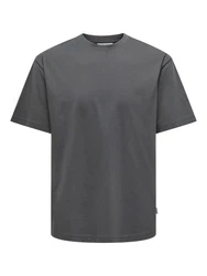 ONLY & SONS T-Shirt ONSFred (1-tlg) Dunkelgrau/Grau/Hellgrau