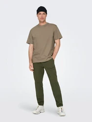 ONLY & SONS T-Shirt ONSFred (1-tlg) hellbraun
