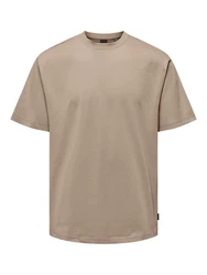 ONLY & SONS T-Shirt ONSFred (1-tlg) hellbraun