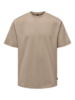 ONLY & SONS T-Shirt ONSFred (1-tlg) hellbraun