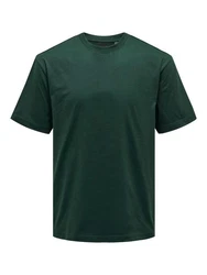 ONLY & SONS T-Shirt ONSFred (1-tlg) dunkelgrn