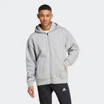 Adidas Sportswear Kapuzensweatshirt SZN FL FZ Hellgrau/Grau