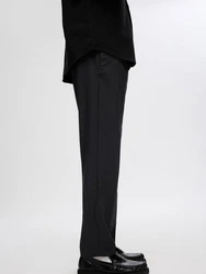 SELECTED HOMME Chinohose SLH190-REG TAPERED LEROY PLEAT PANT Dunkelblau/Blau/Dunkelgrau/Hellblau