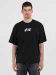 Replay T-Shirt Martin Garrix Kollektion Schwarz/Grün