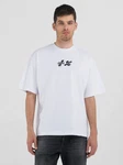 Replay T-Shirt Martin Garrix Kollektion Weiß/Schwarz