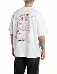 Replay T-Shirt Martin Garrix Kollektion Weiß/Rosa