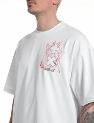 Replay T-Shirt Martin Garrix Kollektion Weiß/Rosa