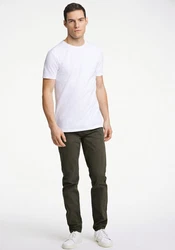 Lindbergh 5-Pocket Hose Jeans Dunkelgrün/Khaki
