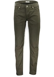 Lindbergh 5-Pocket Hose Jeans Dunkelgrün/Khaki