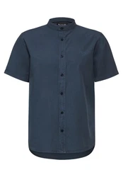 STREET ONE MEN Kurzarmhemd mit Knopfleiste Dunkelblau/Grau/Hellblau