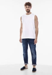 STREET ONE MEN Tanktop Unifarbe