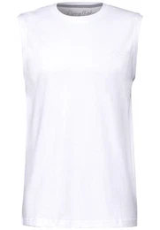 Tanktop aus Jersey in Unifarbe