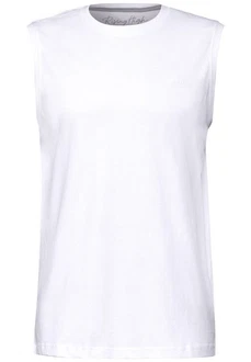 STREET ONE MEN Tanktop Unifarbe
