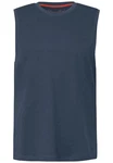 STREET ONE MEN Tanktop Dunkelblau/Grau/Blau
