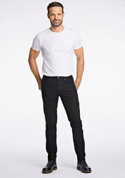 BISON 5-Pocket-Jeans Schwarz