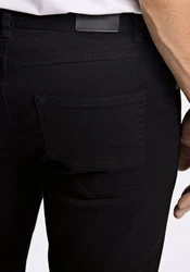 BISON 5-Pocket-Jeans Schwarz